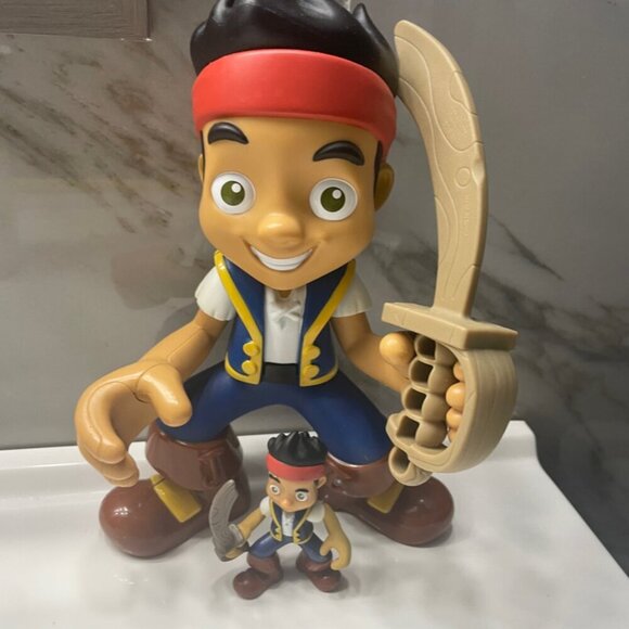 Jake and the never land pirates YO Ho let’s go Jake set of 2 moving sale decor - Picture 6 of 10